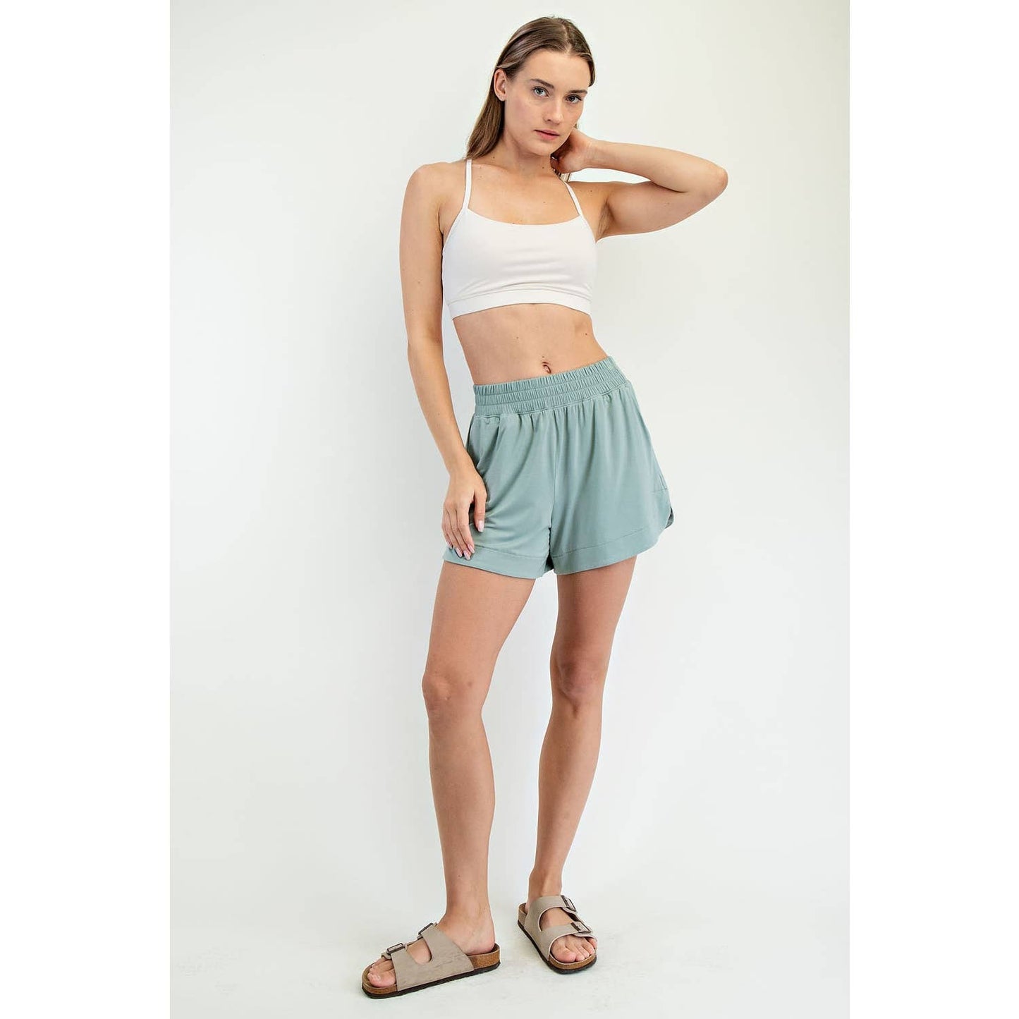 Viscose Modal Tulip Shorts