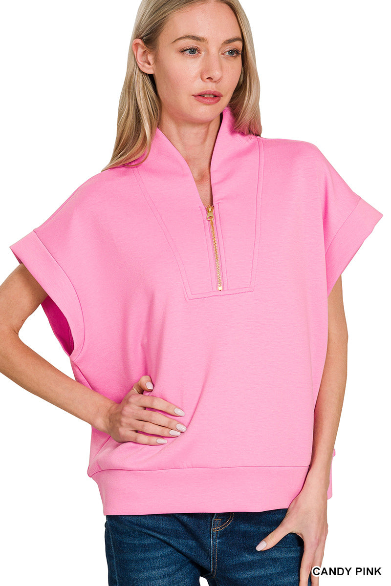 Half Zip Scuba Vest