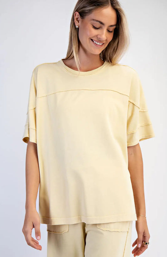 Cotton Poly Top