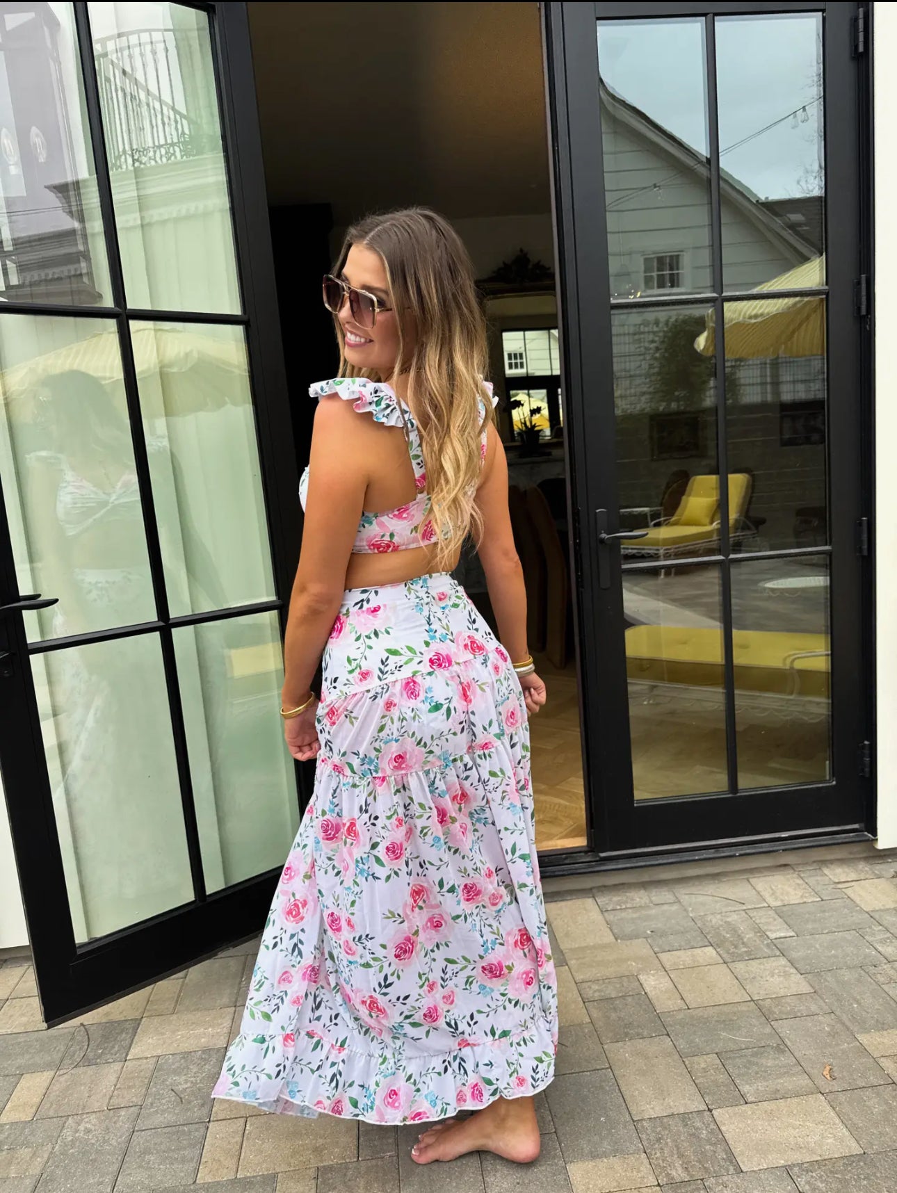 BLAKELY Floral Swim Set