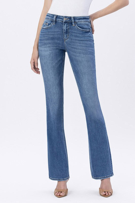 Skylar High Rise Slim Boot Cut