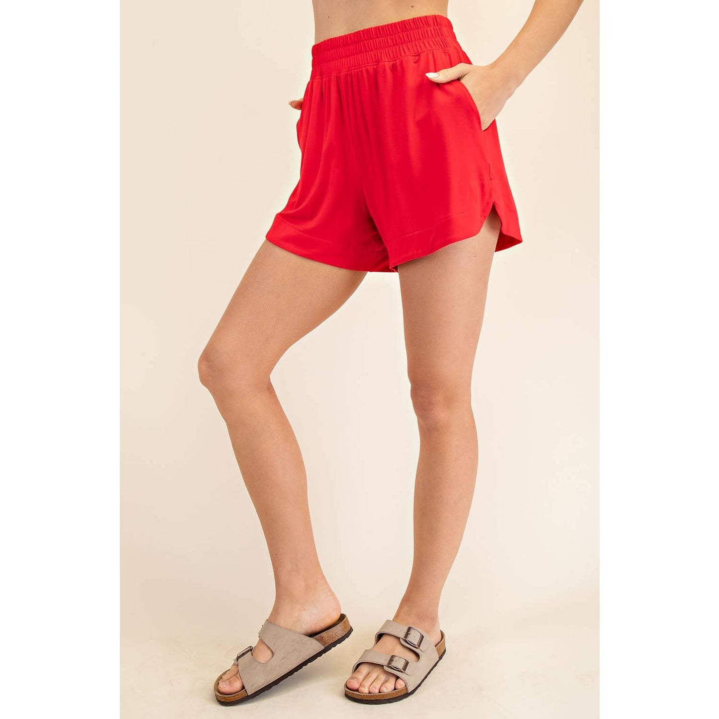 Viscose Modal Tulip Shorts