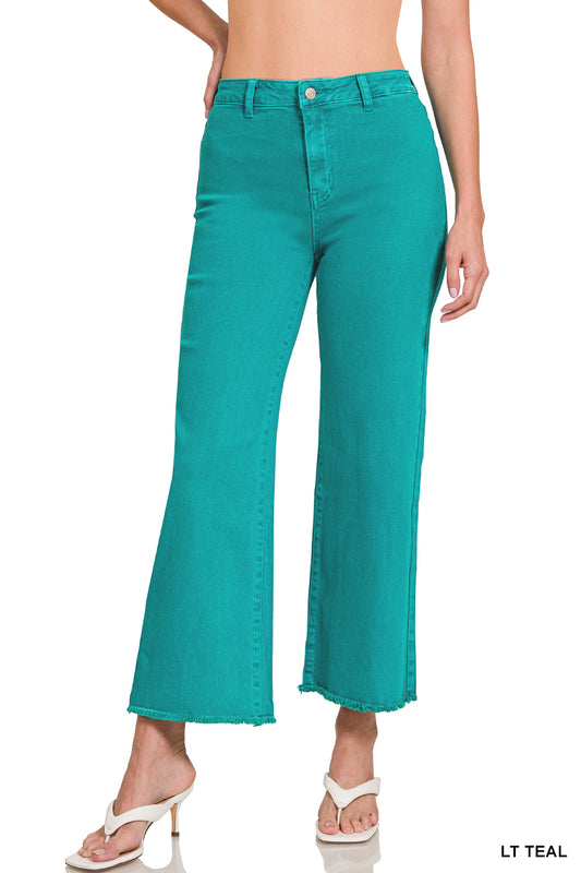 Angie Acid Washed High Waisted Jeans