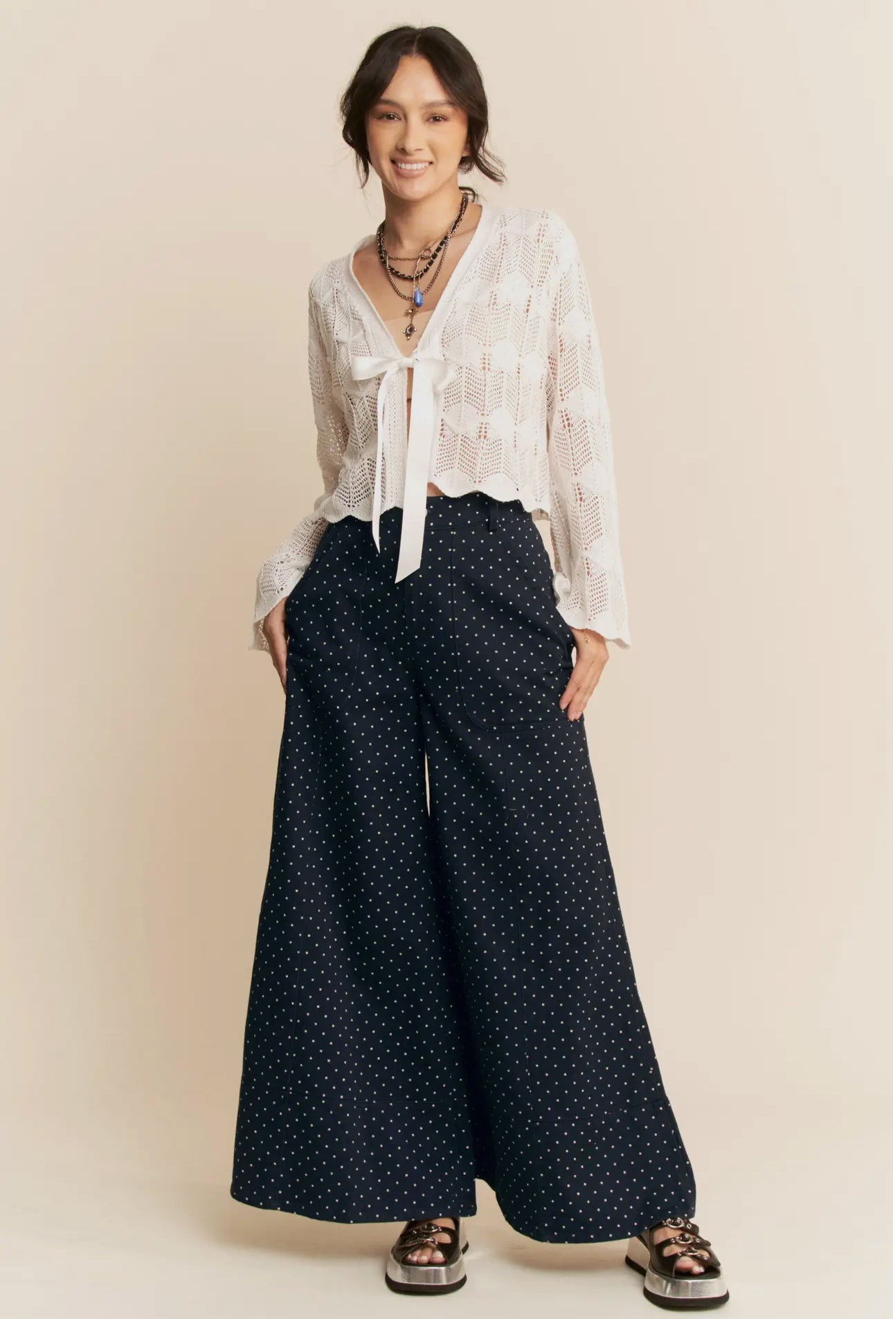 Polka Dot Jeans