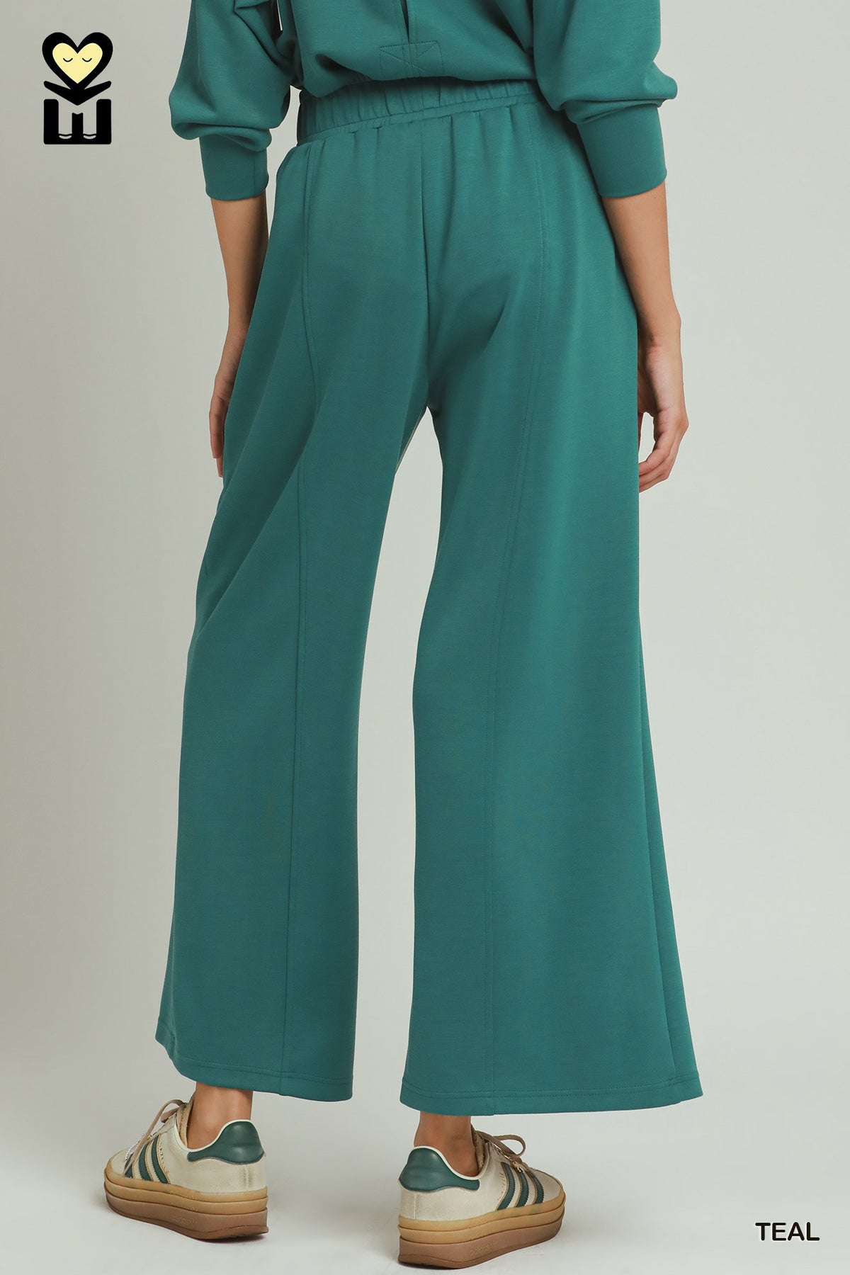 Luxeknit Long Sleeve and Wide Leg Pant Set