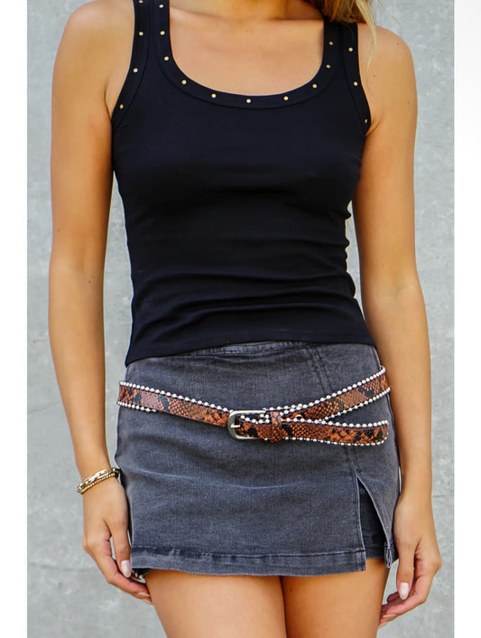 Studded Tank Top