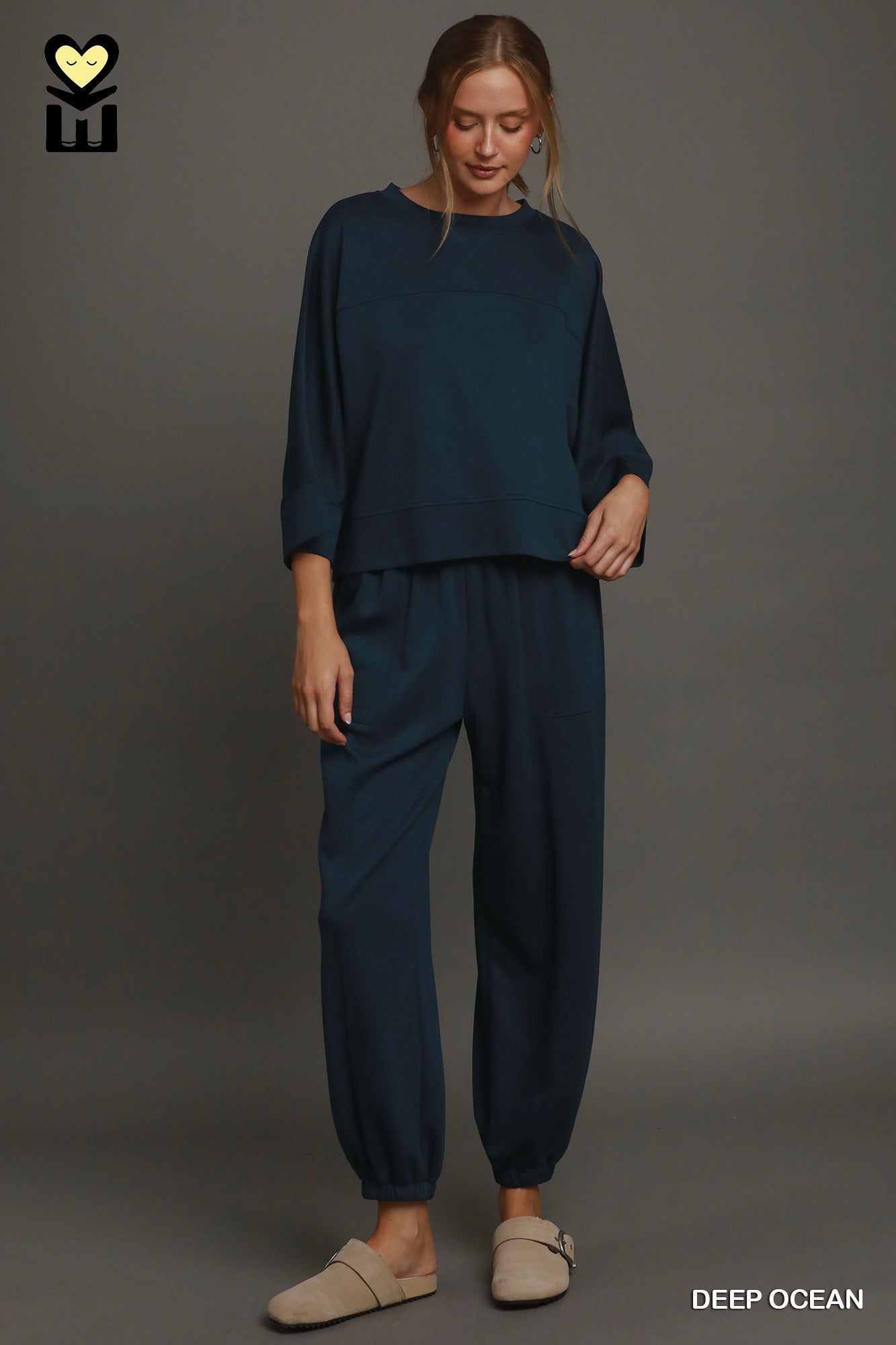 Luxeknit Relaxed Boxy Top and Pant Set