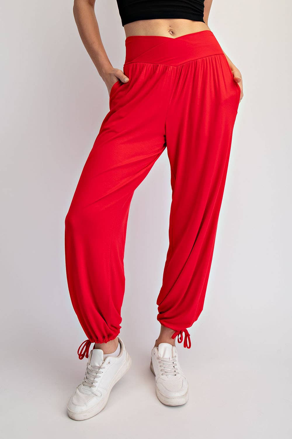 Viscose Modal V Crossover Pants