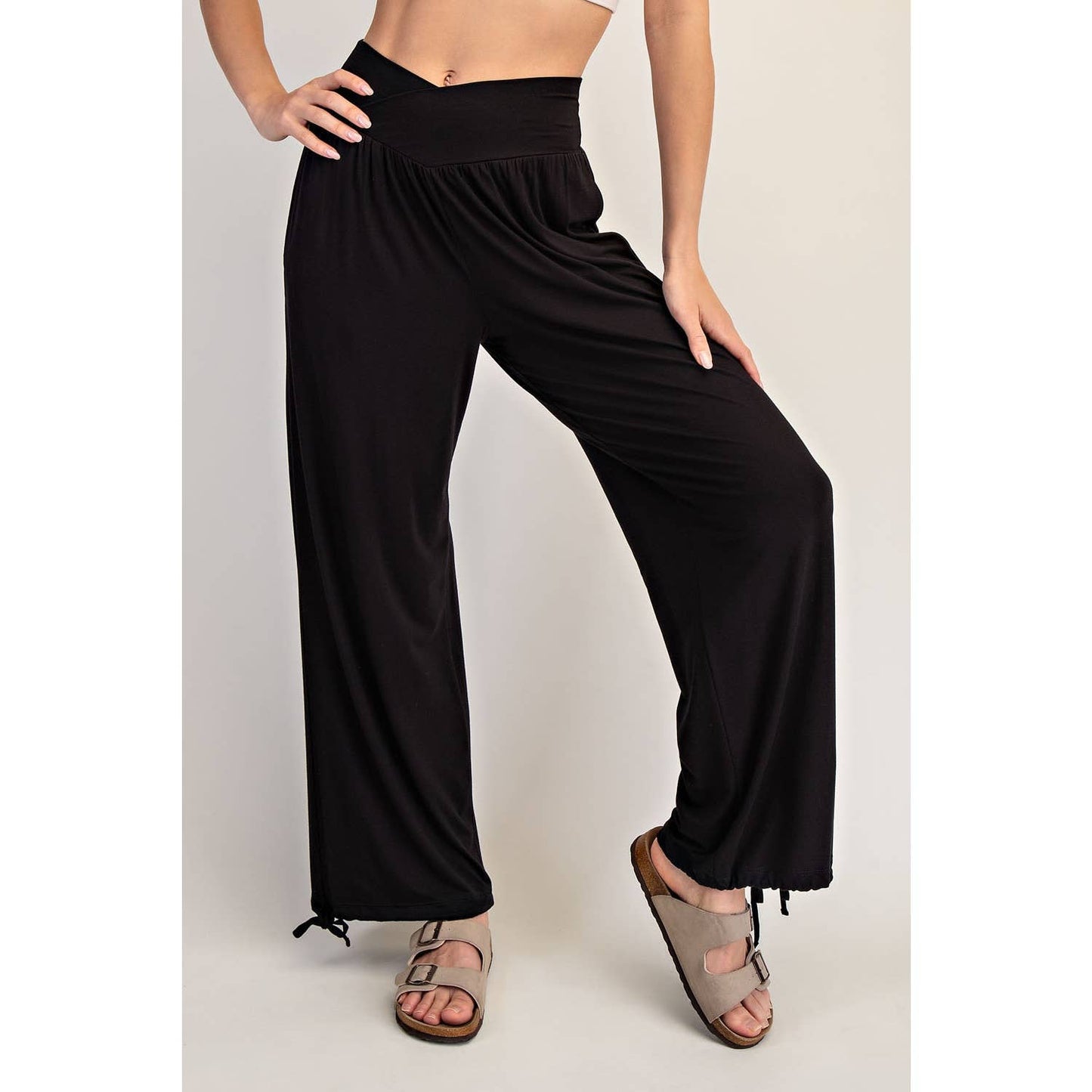 Viscose Modal V Crossover Pants