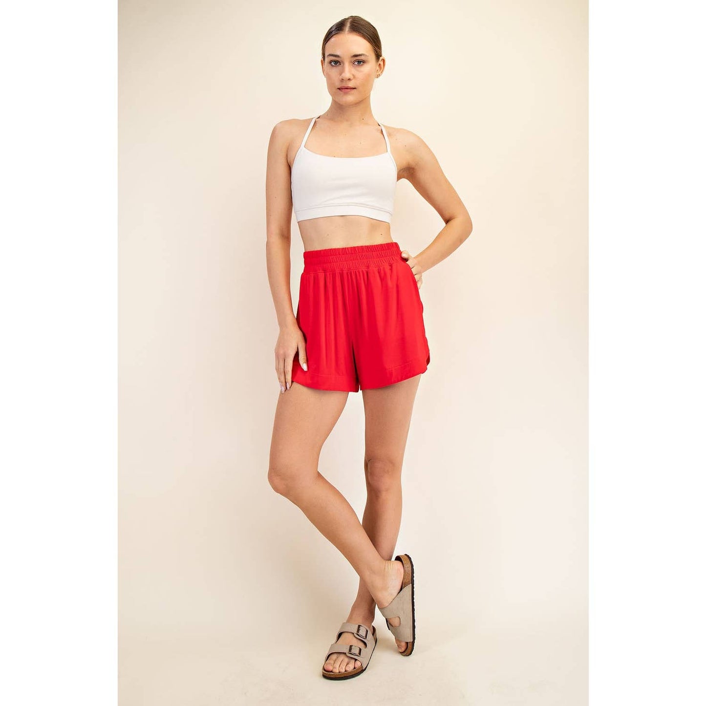 Viscose Modal Tulip Shorts